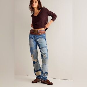 Free People We The Free Bare With Me Jeans size 28